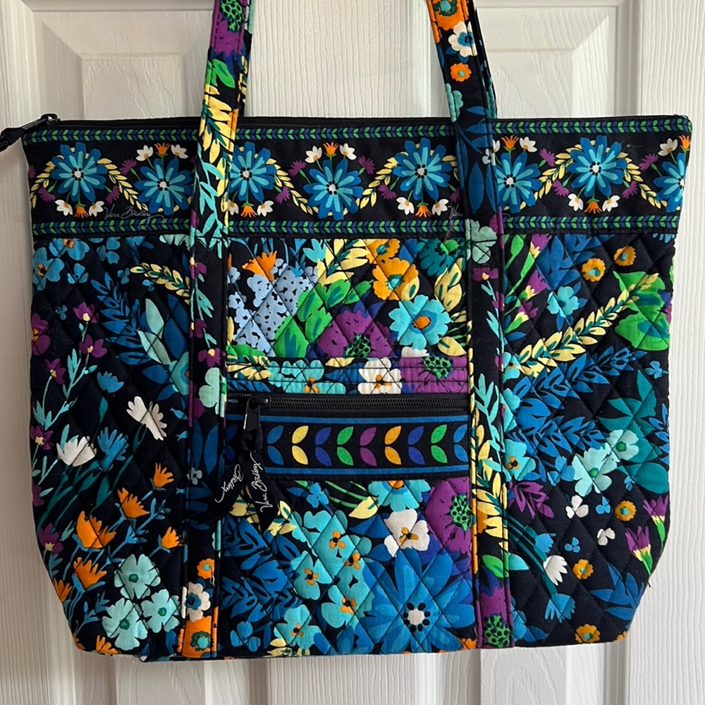 Vera Bradley Villager Tote in Midnight Blues